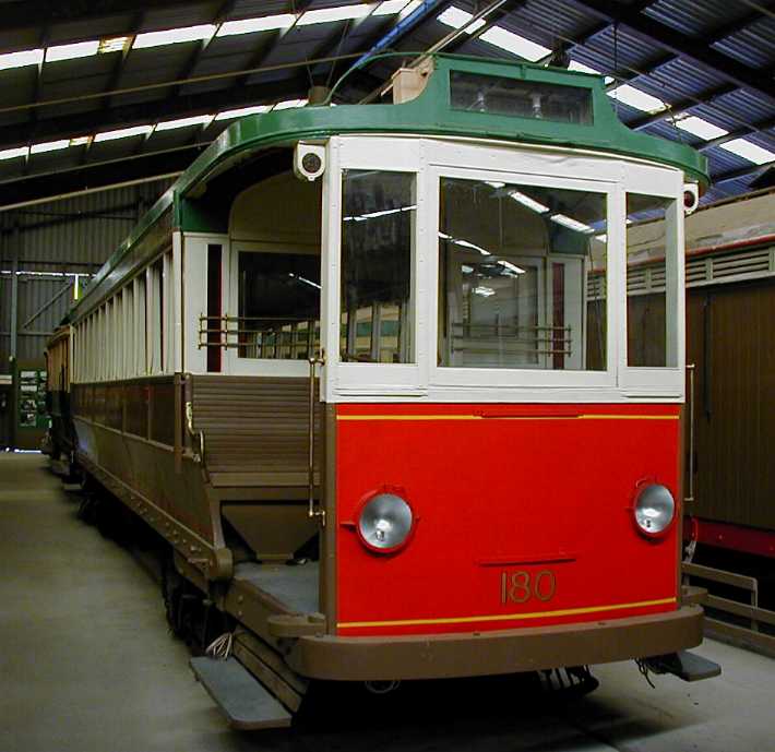 Brisbane Dreadnought Gardiner tram 180